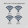 Illustration différents wifi