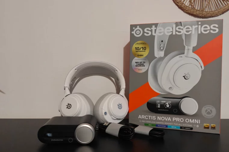 SteelSeries Arctis Nova Pro Omni mise en avant
