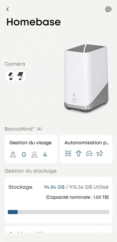 Application Eufy