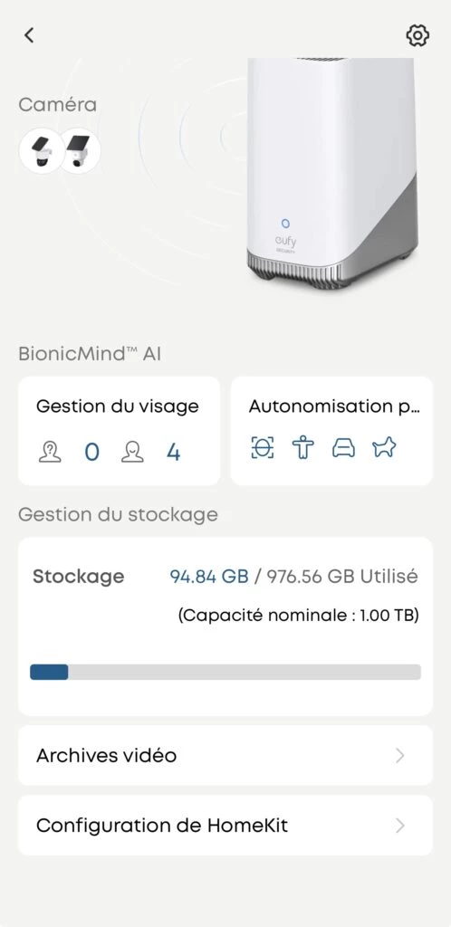 Application Eufy