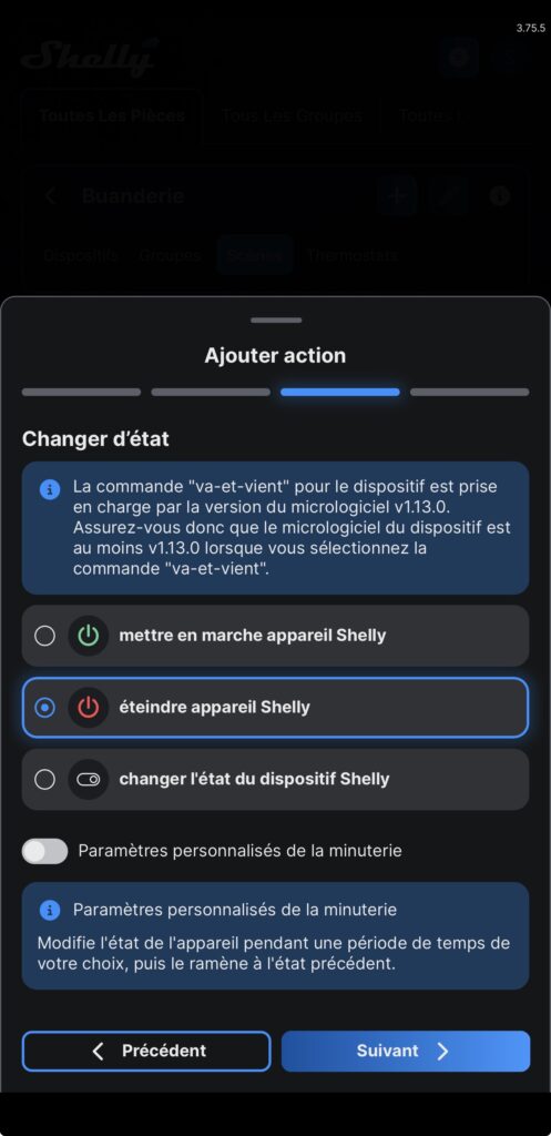 Application Shelly