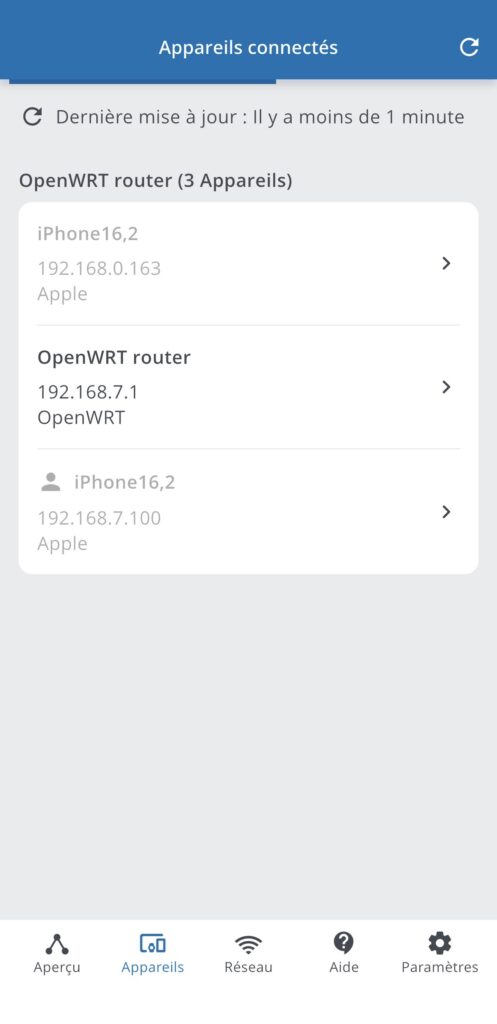 application Home Network
