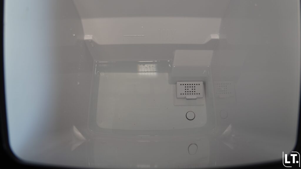 Bac à eau de la machine