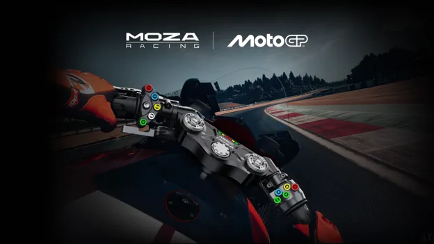 Simulateur moto MOZA sous licence MotoGP