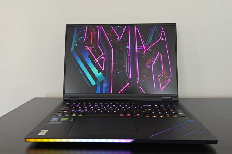 Acer Predator Helios 18 AI 2026 mise en avant