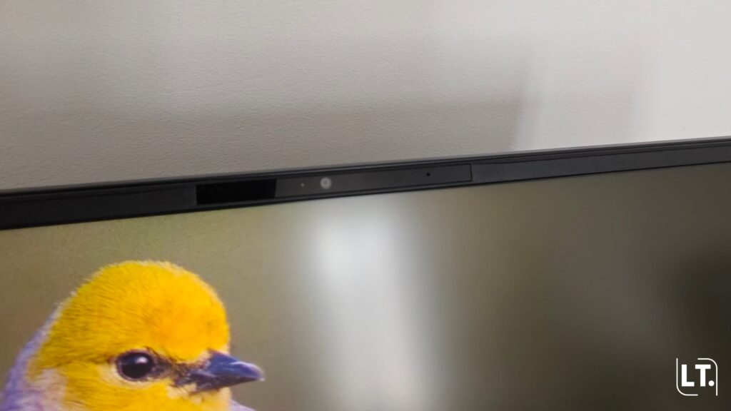 Acer Predator Helios 18 AI 2026 vue de la webcam