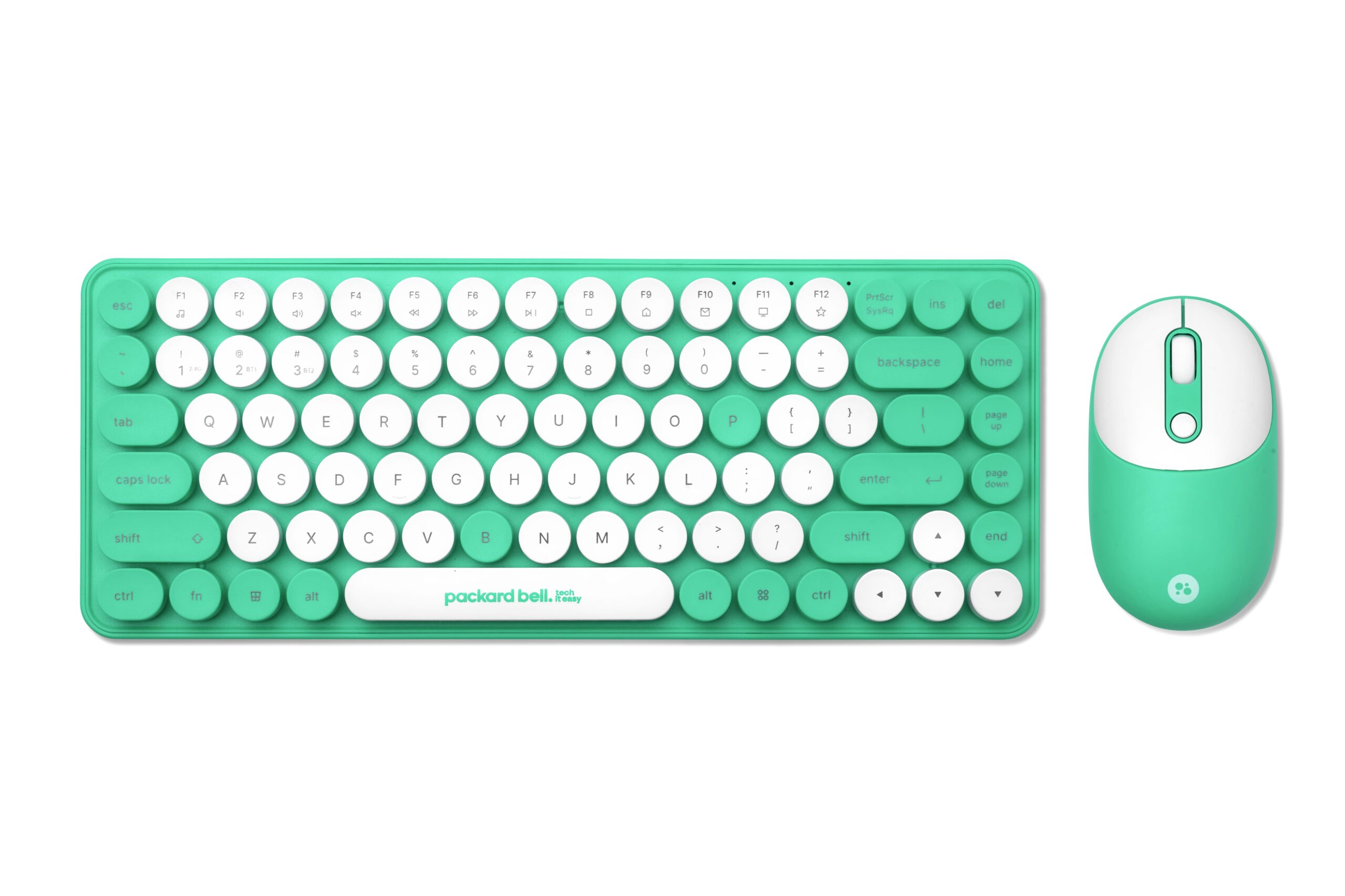 IFA 2026 : PackardBell clavier et souris DotCombo verts