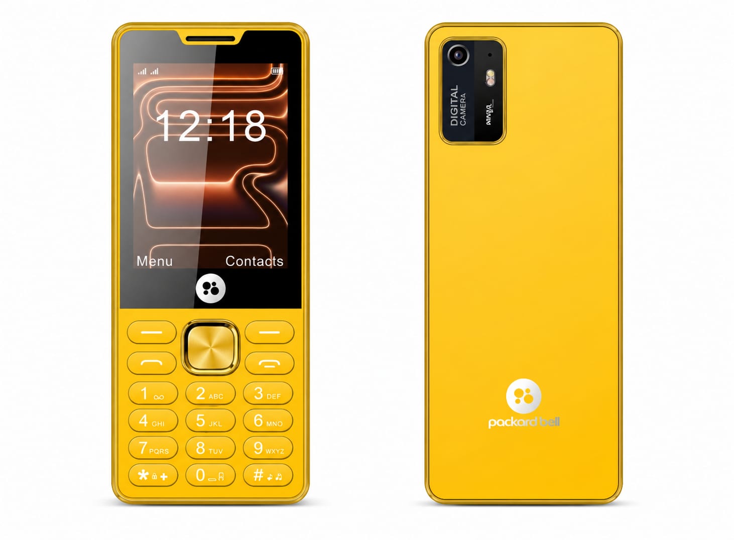 IFA 2026 : PackardBell téléphone DotLine jaune