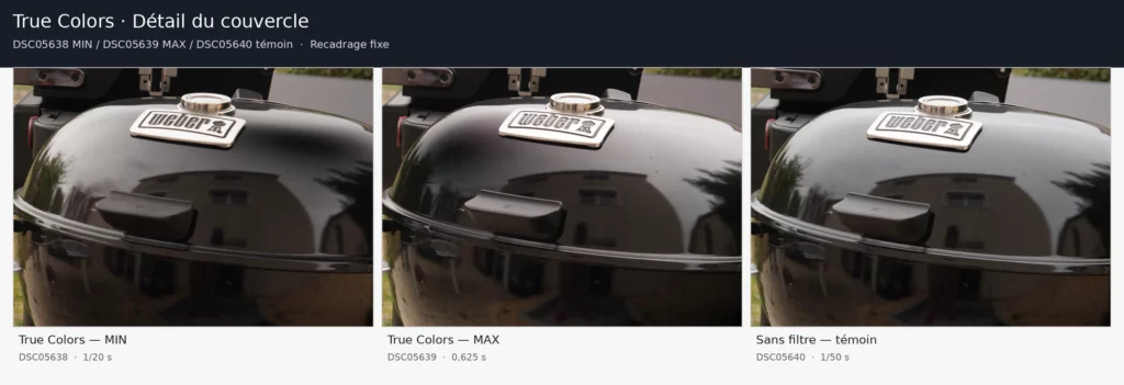 test True Colors ND2–ND32 + CPL