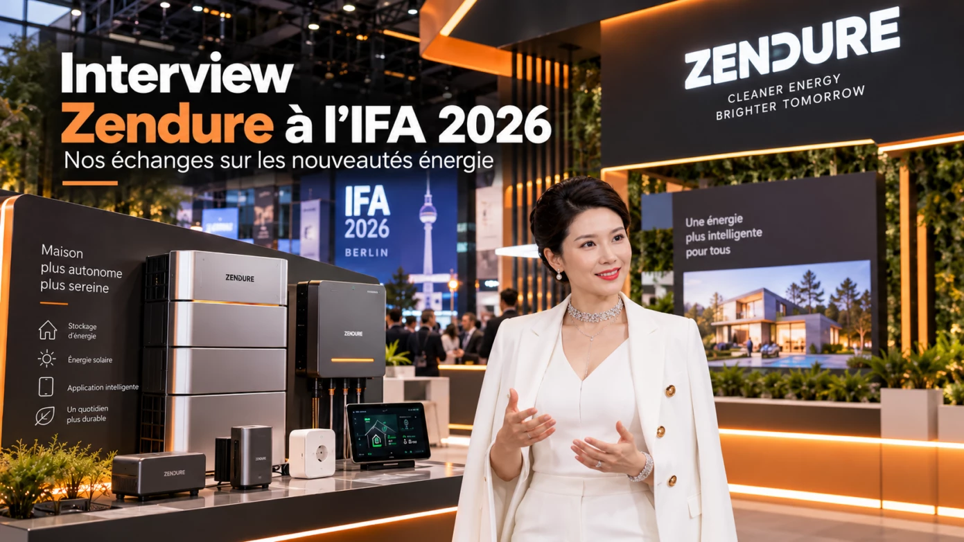 Interview Zendure à l’IFA 2026