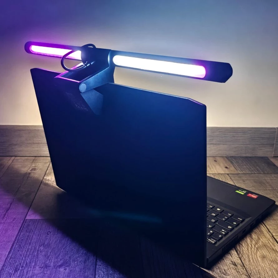 Quntis Monitor Light Bar IM sur pc portable 15,6 pouces illumination arrière