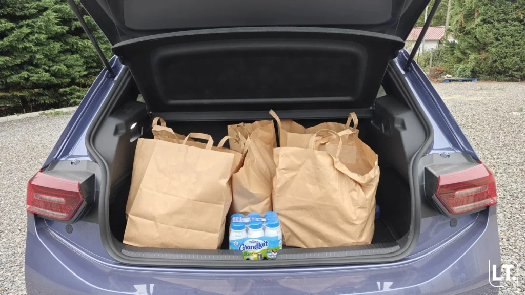 Volkswagen ID.3 Neo volume de coffre suffisant pour faire des courses en toute confiance
