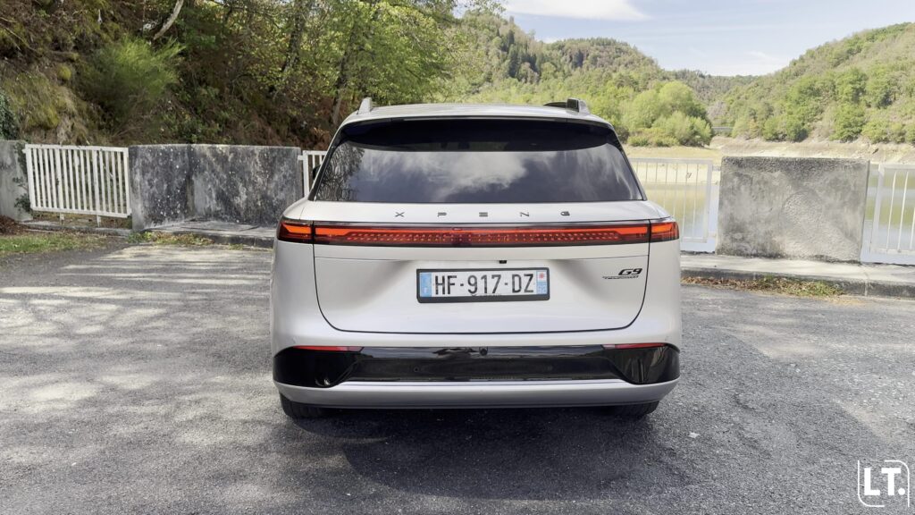 Arrière du XPENG G9 Performance